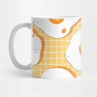 Yellow egg pattern Mug